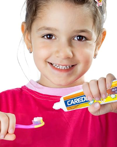 CAREDO - Creme Dental Infantil de Hidroxiapatita para Reverter Cáries, Reparo de Cáries em Casa sem Flúor, Seguro para Crianças – Marca: Kids Hydroxyapatite