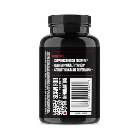 Test Booster for Men – Aumento Natural de Resistência e Energia – Marca Jocko Fuel - Jocko Fuel