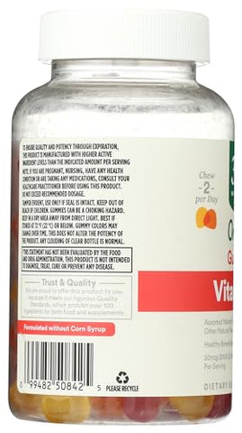 Goma Orgânica de Vitamina D3, 160 Unidades - 365 by Whole Foods Market