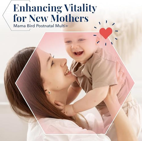 Melhores Vitaminas Pós-Natais Mama Bird da Best Nest Wellness para Amamentação e Pós-Parto, Mistura Orgânica de Alimentos Integrais, Vitaminas Metiladas, Veganas, Uma Vez ao Dia, 30 Ct
