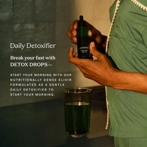 Detox Drops – Gotas Líquidas de Clorofila para Desintoxicação Diária – Marca HigherDOSE - HigherDOSE