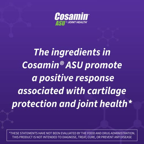 Nutramax Laboratories - Nutramax Cosamin® ASU – Suplemento para Saúde das Articulações com Glucosamina e Condroitina