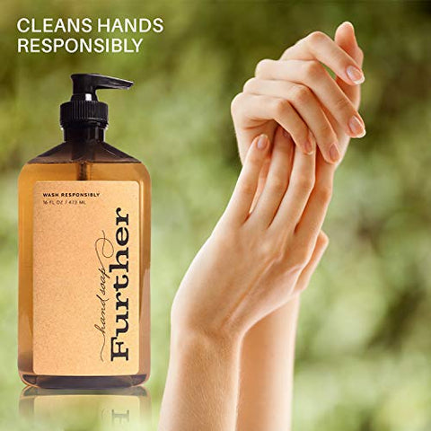 Sabonete Líquido de Glicerina, 473 ml (Pacote com 2) – Sustentável, Natural - Further