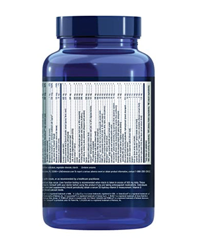 Mix™ Cápsulas Sem Cobre, Alta Potência, Vitaminas Avançadas, Minerais e Frutas - Life Extension