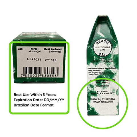PON LEE - Extrato de Própolis Verde Brasileira 100% Orgânico – Sem Álcool 30ML 3 Pacotes – Alta Concentração de Artepillin-C
