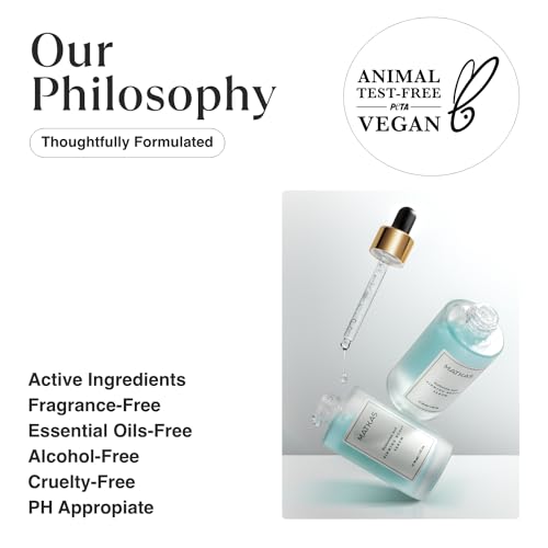 Serum de Ácido Hialurônico Puro Triplo Coreano para o Rosto 2%% Niacinamida B3 Vitamina B5 8 Peptídeos para Firmeza Profunda, Rugas Preenchidas, Hidratação Radiante, Anti-Envelhecimento Acido - MATKAS