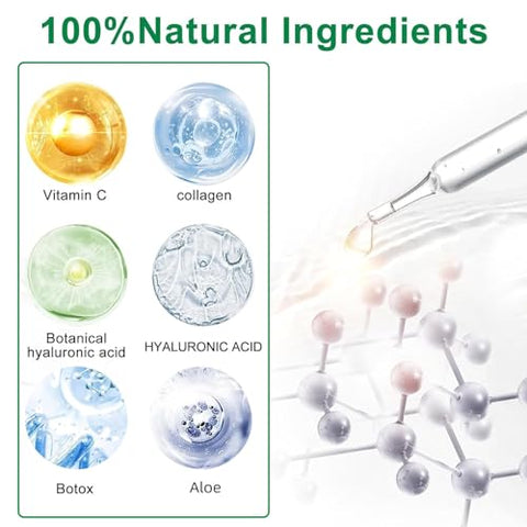 Generic - Soro Facial Botox, 2PCS Solução Estoque Botox com Vitamina C – 50ml