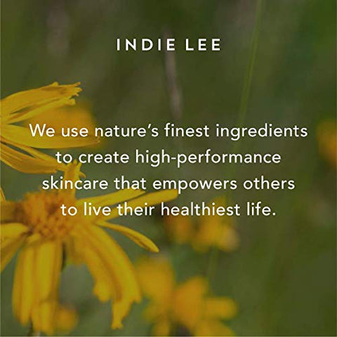 Brightening Facial Cleanser – Limpeza Facial Hidratante Diária, Removedor de Maquiagem  Indie Lee - Indie Lee