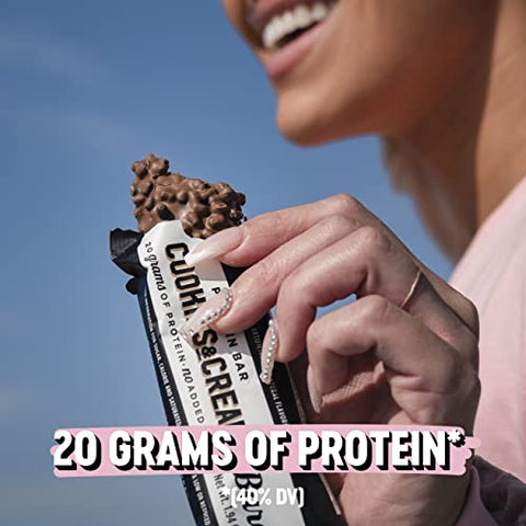 BAREBELLS - Barebells Caramelo Castanha de Caju e Cookies – Delicioso lanche com sabor irresistível – 100g