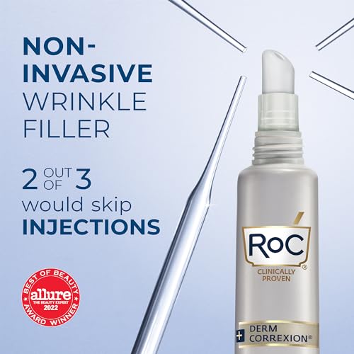 Derm Correxion Preenchedor de Rugas com Ácido Hialurônico para Pés de Galinha e 11 Rugas – Serum Avançado de Retinol - RoC