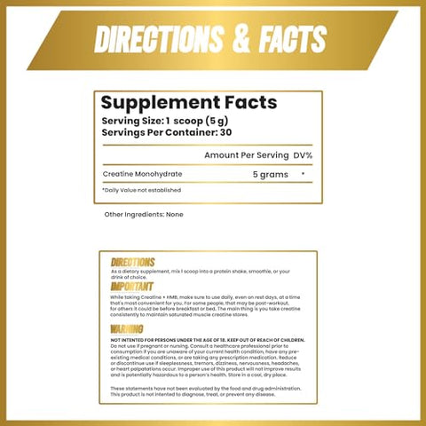 Maverick Nutrition - Creatina em Pó para Homens – Monohidrato de Creatina em Pó – Suplemento de Creatina – Suplementos de Creatina para Homens – 100% Pura – 300g