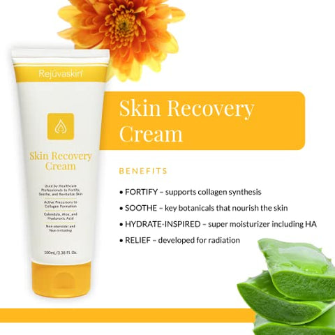 Creme Rejuvaskin com Aloe Vera – Hidratante Super Potente para Pele Seca, Ressecada, Irritada e Sensível – Creme para Recuperação da Pele – Creme para Pacientes em Radioterapia