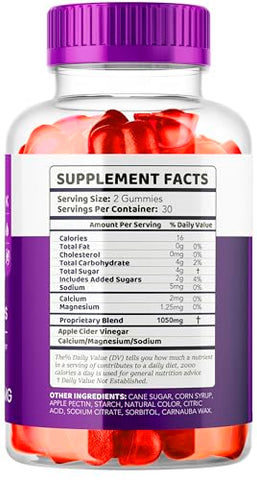 LIVORKA - Keto Klean Gummies 1050MG – 3 Pack, 60 Gummies por Frasco para 90 Dias | ACV Gummies Keto Klean Plus | Gummy Keto Klean | Marca KetoKlean