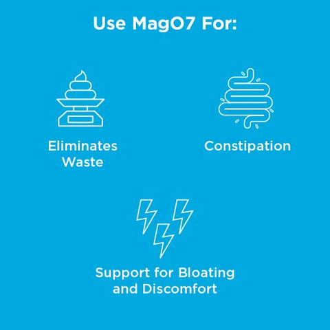 MagO7 – Limpeza Natural do Cólon | Desintoxicação e Saúde Digestiva | 100% Natural | 60 cápsulas - nbpure