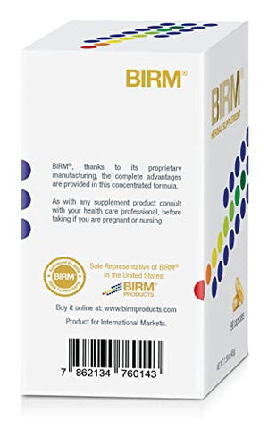 Suplemento Herbal Preventivo para um Sistema Imunológico Saudável – Extrato Natural de Apoio – Fabricado no Equador, Frasco com 90 Cápsulas (40MG) - BIRM