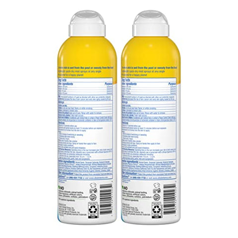 Protetor Solar Alba Botanica para Rosto e Corpo, Spray Protetor Solar Enquanto Molhado, FPS 30 de Amplo Espectro, Resistente à Água para Pele Molhada e Seca, Frasco de 150 ml (Pack com 2 unidades)
