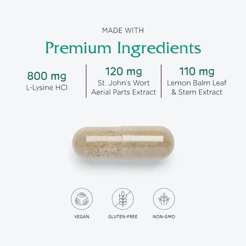 Lysine Extra – Suporte ao Sistema Imunológico, Vegano, 60 Comprimidos - Vitanica