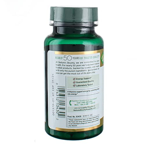 Nature's Bounty - Nature’s Bounty Biotina 5000 mcg Cápsulas Líquidas 72 un (Pacote com 5) – Comprar Online | Nature’s Bounty