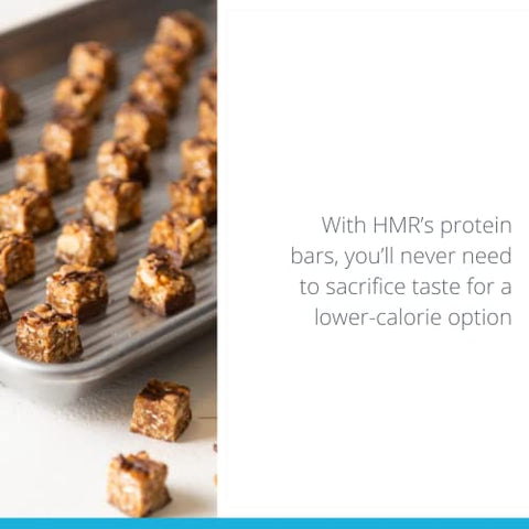 Bar, Pack com Variedade de Barras de Proteína | Lanche Nutritivo para Apoiar a Manutenção do Peso | Sobremesa de Baixa Caloria | 10g de Proteína | 5 Sabores Diferentes, 24 Unidades - HMR