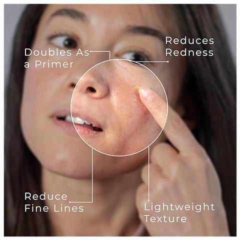 Soro Facial Hey Honey Skincare Good Morning para Pele Madura | Hidratante e Protetor de Barreira Cutânea | com Ácido Hialurônico, Retinil | Livre de Sensibilidade 30ml