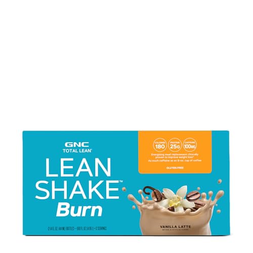 Total Lean Shake Burn – Vanilla Latte – 400g (12 Unidades) - GNC