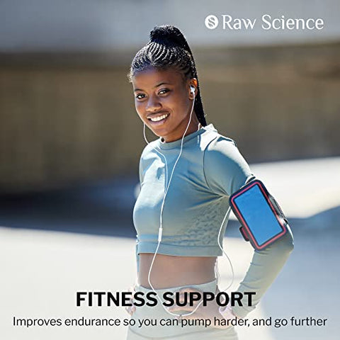 S RAW SCIENCE - L-Arginina L-Citrulina: Suplemento para Homens, Óxido Nítrico, Desempenho Masculino, Fluxo Sanguíneo, Pressão Arterial