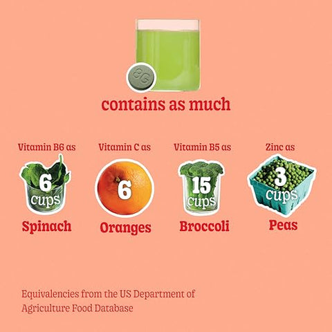 Supergreens Tablets | Pó de Super Alimentos em Comprimidos | Metabolismo e Imunidade | 60 comprimidos - 8Greens