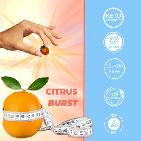 ELIMI-Fat Gomas de Vinagre de Maçã ACV – Gerenciamento de Peso – Extrato de Fruta de Laranja Siciliana Morosil – Livre de Cafeína – Reduzir Índice de Massa Corporal – 120 Unidades - Consult Health