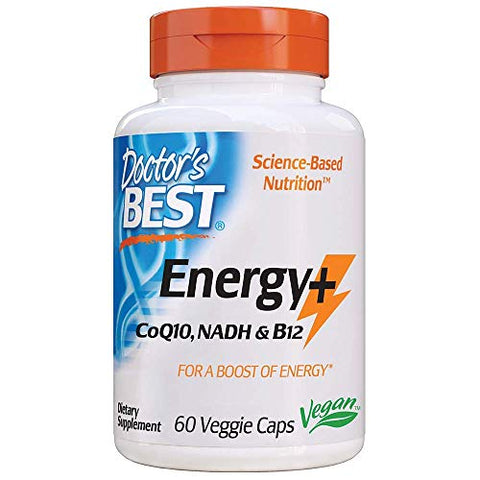 Doctor's BEST - Doctor’s Best CoQ10 Energia, NADH – 60 cápsulas, 100mg
