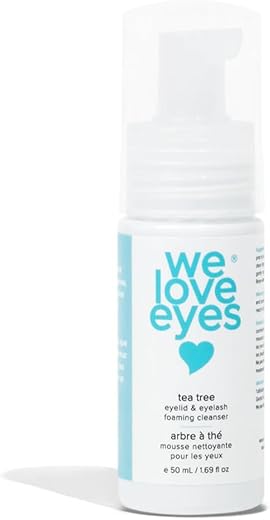 Espuma de Limpeza para Pálpebras com Óleo de Melaleuca – Vegano. Natural. Livre de Crueldade. Seguro para Cílios Postiços - We Love Eyes