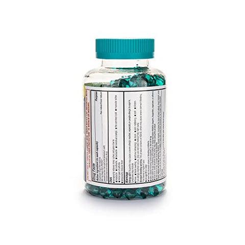 A+Health - Mini Ibuprofeno 200 mg Softgels, Analgésico/Antifebril (AINE), Fabricado nos EUA, 500 Unidades