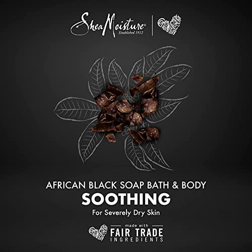 SheaMoisture - Shea Moisture Sabonete Negro Africano com Manteiga de Karité 240 ml (Pack com 6)