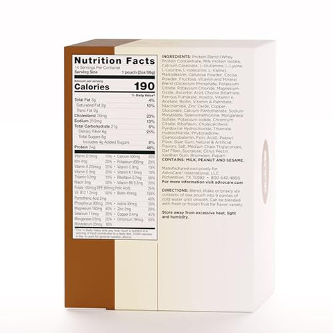 Shake Substituto de Refeição – Shake Prático e Delicioso com Vitaminas e Fibra - AdvoCare