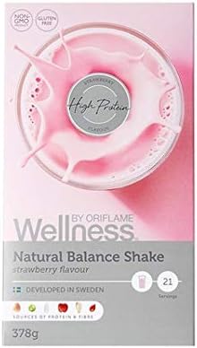 Wellness Shake de Morango 500g – 75 Porções em 75 Dias - Oriflame