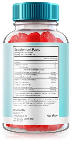 NutraRize - Gomas Keto Genesis ACV para Perda de Peso Avançada – 2 Pacotes | Força Máxima | KetoGenesis – 60 gomas