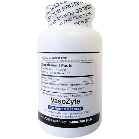 Generic - VasoZyte 3 Frascos – Suporte Óxido Nítrico – Aumenta a Potência Masculina