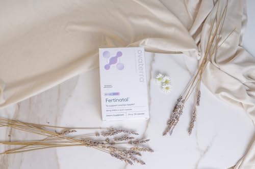 Fertinatal - Suplemento Micronizado de DHEA para Mulheres, Cápsulas Naturais de DHEA 25mg, Suplementos de Fertilidade para Mulheres (84 Cápsulas – Fornecimento de 28 Dias)