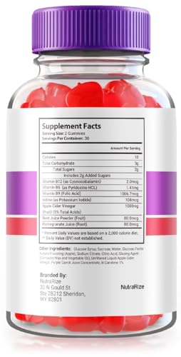 NutraRize - Vyto Keto ACV Gummies – Gomitas Vyto Máxima Potência para Perda de Peso Avançada, Vyto Keto Plus ACV, Fórmula Avançada de Keto ACV, Avaliações de Gomitas (60 Gummies)