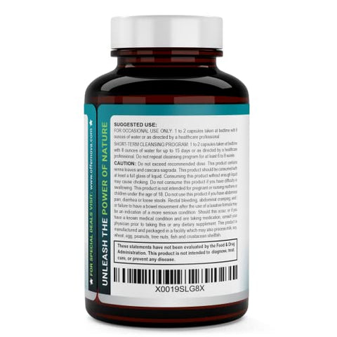 Offernova - Desintoxicação Completa do Cólon em 15 Dias – 30 Cápsulas | Marca: Complete Detox