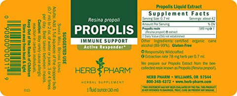 Extrato de Própolis para Suporte ao Sistema Imunológico – 30ml - Herb Pharm