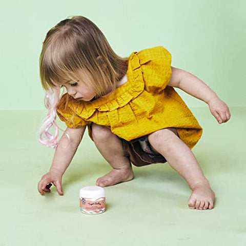 Creme Nourishing Baby Tiger Baby para Corpo e Rosto, Natural e Orgânico à Base de Plantas, Testado por Dermatologistas e Pediatras, 60 ml