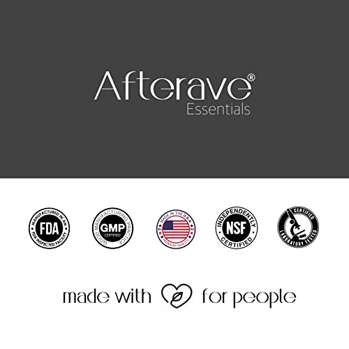 Afterave Essentials - Saw Palmetto Premium: Saúde do Couro Cabeludo para Crescimento Capilar Ótimo, Fortalecimento dos Folículos, Proteção contra Queda de Cabelo, Saúde da Próstata e do Trato Urinário e Suporte Imunológico Masculino Geral