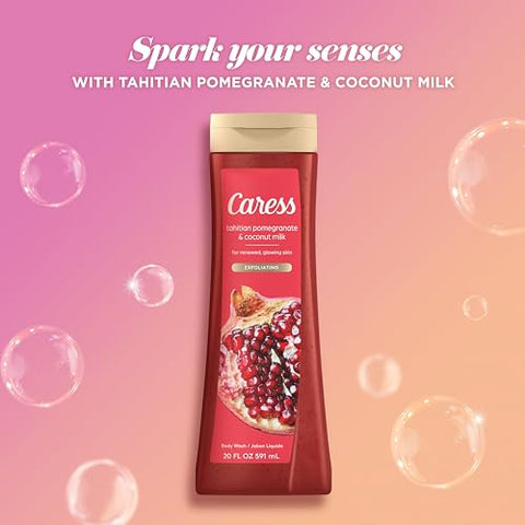 Body Wash Tahitian Pomegranate 250ml | Hidratante Corporal Feminino - Caress