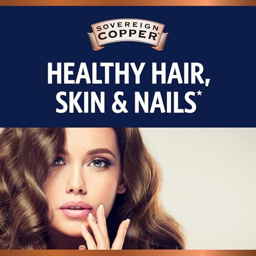 Hidrossol de Cobre Bio-Ativo, Suplemento Diário 4 em 1 para Saúde das Articulações e Ossos*, Cabelo, Pele e Unhas*, Saúde Cardiovascular* e Energia e Metabolismo – 30ml - Sovereign Copper