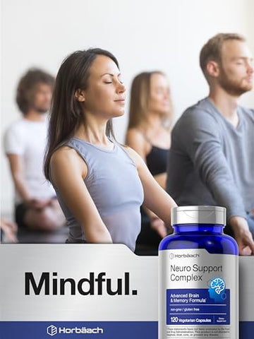 Suplemento Cerebral | 120 Cápsulas | com Fosfatidilserina | Marca Horbäach - Horbäach
