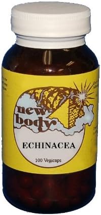 New Body - Novo Body Echinacea – Reforço Imunológico Natural – 60 cápsulas de 500mg