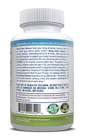 Daily Health - Kit Detox de Limpeza Intestinal Life Tree Purify Plus – 120 Cápsulas – Lactobacillus acidophillus – Herbal Natural para Saúde Digestiva