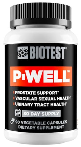 P-Well – Suporte para Próstata e Trato Urinário com Romã, Cranberry e Licopeno – 90 Cápsulas - Biotest