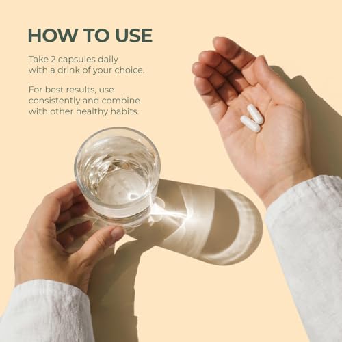 Vitaminas para o Crescimento Capilar Feminino – 1 Pacote, Fórmula Potente – 60 Cápsulas - Primal Harvest