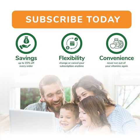 Kids Multivitamina – Sabor Natural Incrível – Goma Vegetariana Livre de OGM – Suplemento Vitamínico com Vitaminas A, C, D, E, B6, B12, Zinco, Biotina, Ácido Fólico, Iodo - Lifeable